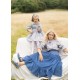 Antoinette Dress with Golden Dusk Hand Smocking Made With Liberty D’anjo