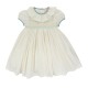Diana Special Occasion Dress with Lily of the Valley Hand Smocking