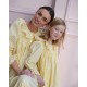 Nightingale Girl's Dress Primrose Gingham with Daffodil Hand Smocking