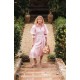 Ada Lovelace Dress Sugar and Spice Gingham with Ruby Hand Smocking