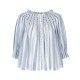 Cleopatra Blouse Maine Stripe with Seaside Hand Smocking Edition 39