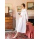 Mother Teresa Women's Nursing & Maternity Dress Long Sleeves with Mermaid Tail Forget Me Not Hand Smocking Mother Teresa Women's Nursing & Maternity Dress Long Sleeves with Mermaid Tail Forget Me Not Hand Smocking